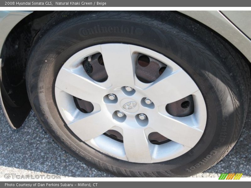 Natural Khaki Green / Beige 2008 Hyundai Sonata GLS