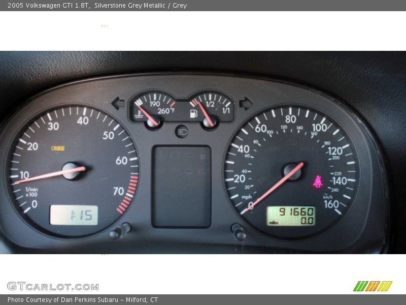 Silverstone Grey Metallic / Grey 2005 Volkswagen GTI 1.8T