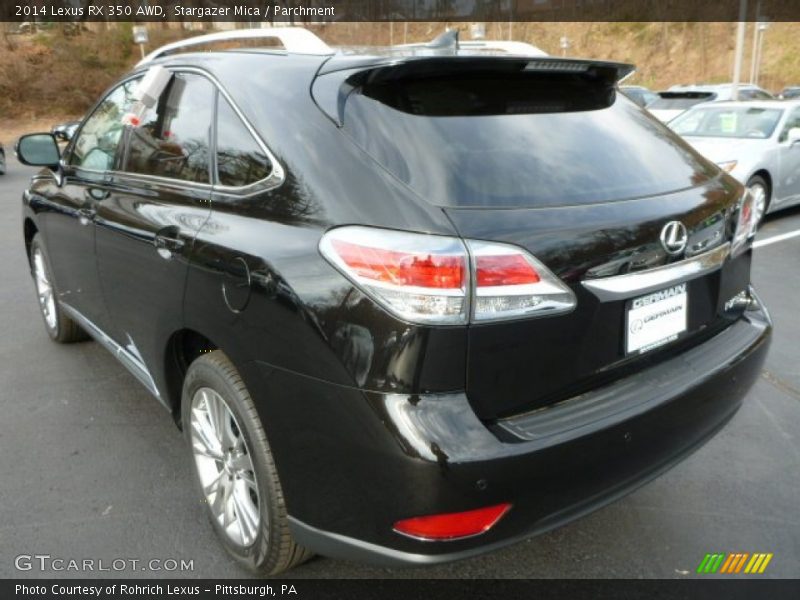 Stargazer Mica / Parchment 2014 Lexus RX 350 AWD