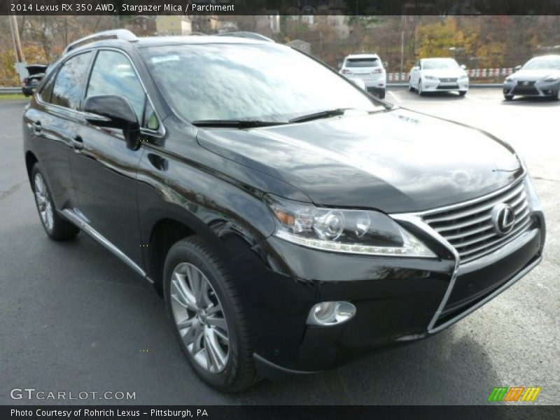 Front 3/4 View of 2014 RX 350 AWD