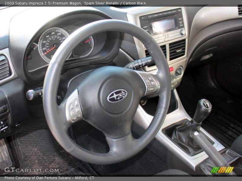 Spark Silver Metallic / Carbon Black 2009 Subaru Impreza 2.5i Premium Wagon