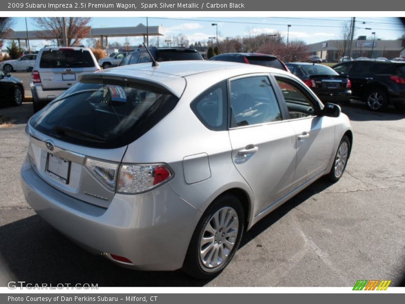 Spark Silver Metallic / Carbon Black 2009 Subaru Impreza 2.5i Premium Wagon