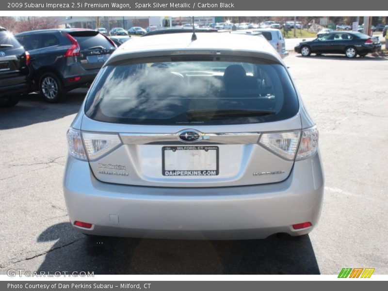 Spark Silver Metallic / Carbon Black 2009 Subaru Impreza 2.5i Premium Wagon