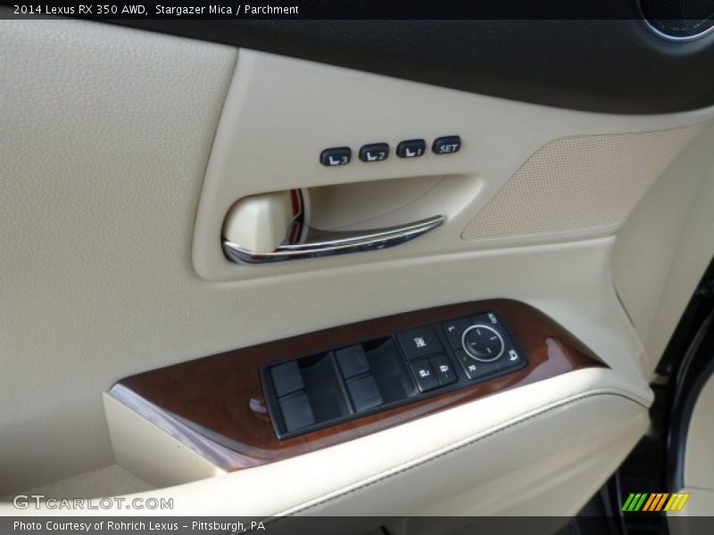 Controls of 2014 RX 350 AWD