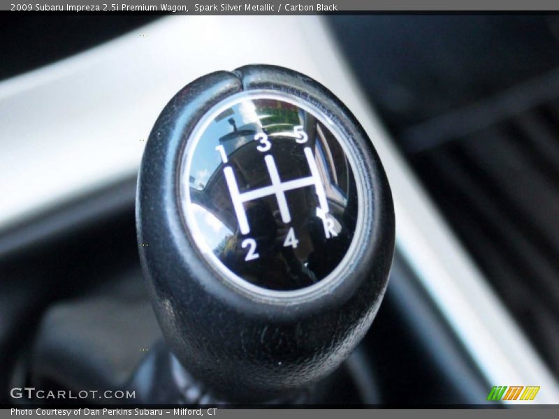 Spark Silver Metallic / Carbon Black 2009 Subaru Impreza 2.5i Premium Wagon