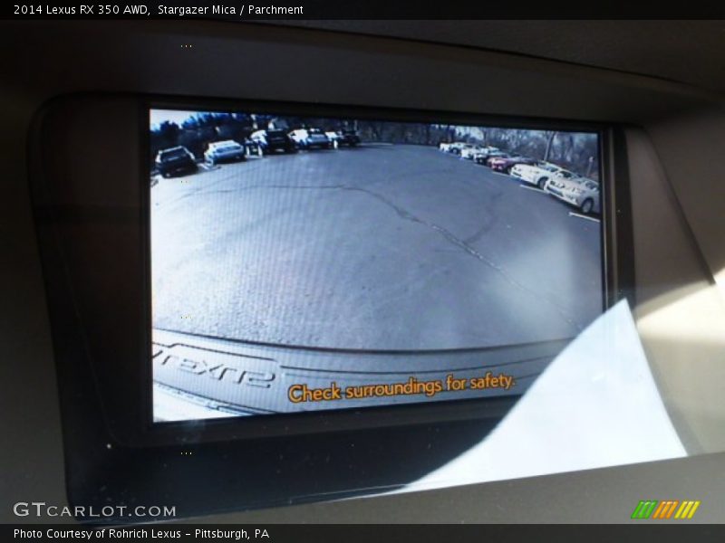 Stargazer Mica / Parchment 2014 Lexus RX 350 AWD