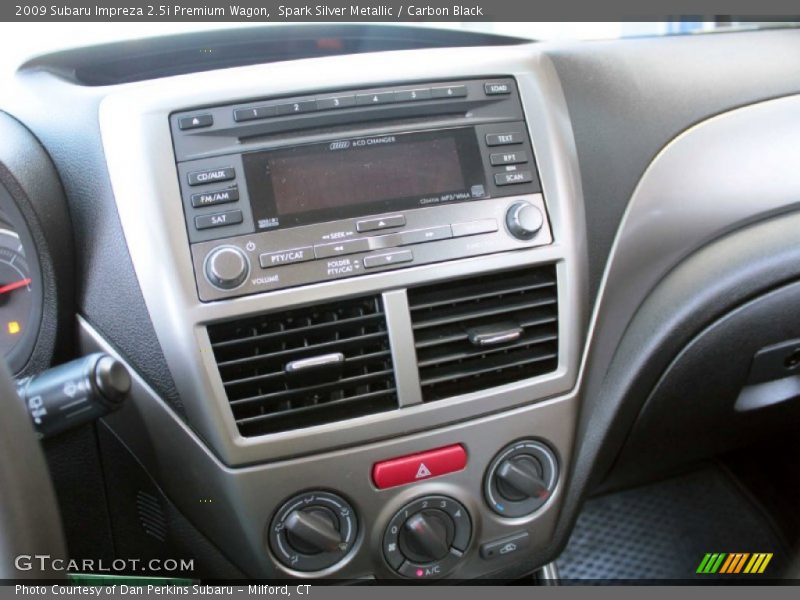Spark Silver Metallic / Carbon Black 2009 Subaru Impreza 2.5i Premium Wagon