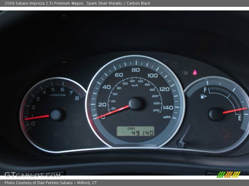 Spark Silver Metallic / Carbon Black 2009 Subaru Impreza 2.5i Premium Wagon