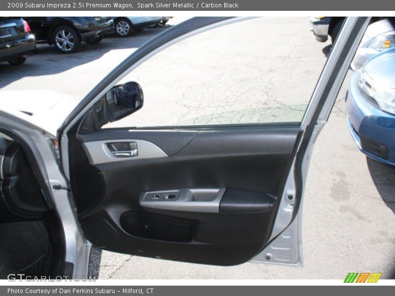 Spark Silver Metallic / Carbon Black 2009 Subaru Impreza 2.5i Premium Wagon