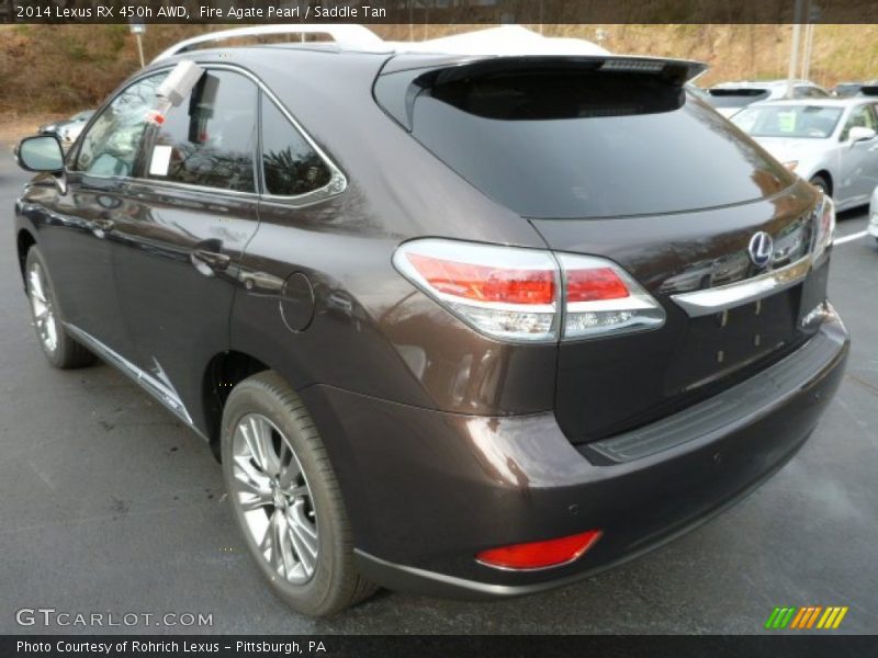  2014 RX 450h AWD Fire Agate Pearl