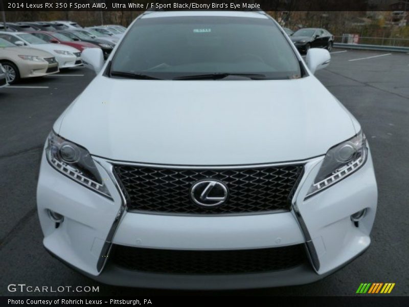  2014 RX 350 F Sport AWD Ultra White