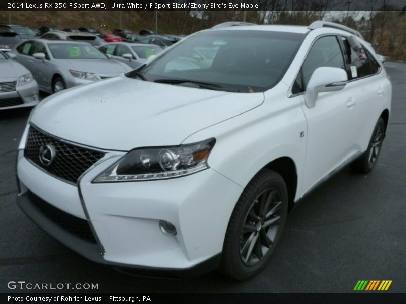  2014 RX 350 F Sport AWD Ultra White