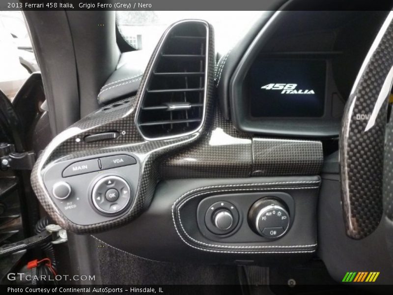 Controls of 2013 458 Italia