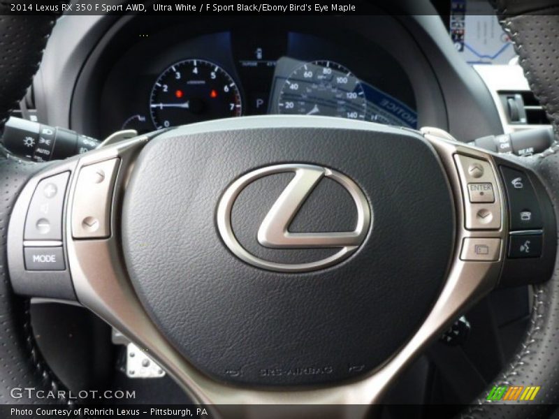  2014 RX 350 F Sport AWD Steering Wheel