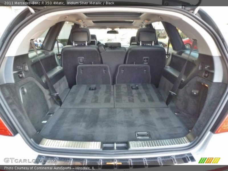 Iridium Silver Metallic / Black 2011 Mercedes-Benz R 350 4Matic