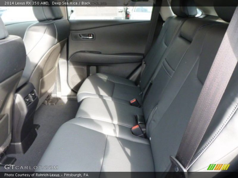 Deep Sea Mica / Black 2014 Lexus RX 350 AWD