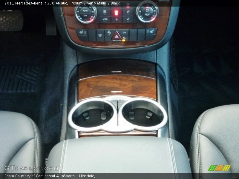 Iridium Silver Metallic / Black 2011 Mercedes-Benz R 350 4Matic