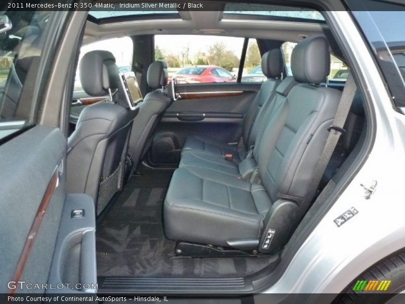 Iridium Silver Metallic / Black 2011 Mercedes-Benz R 350 4Matic