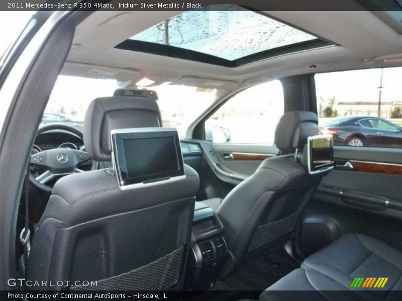 Iridium Silver Metallic / Black 2011 Mercedes-Benz R 350 4Matic