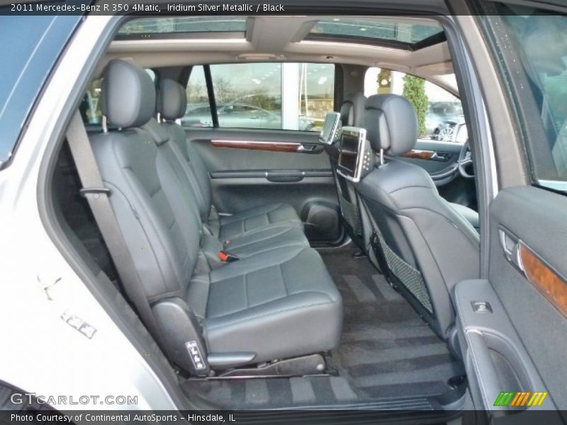 Iridium Silver Metallic / Black 2011 Mercedes-Benz R 350 4Matic