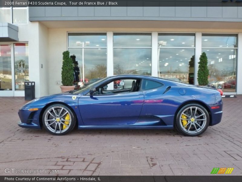  2008 F430 Scuderia Coupe Tour de France Blue