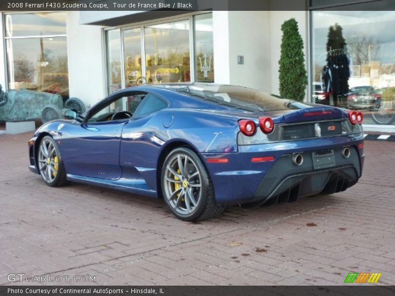 Tour de France Blue / Black 2008 Ferrari F430 Scuderia Coupe