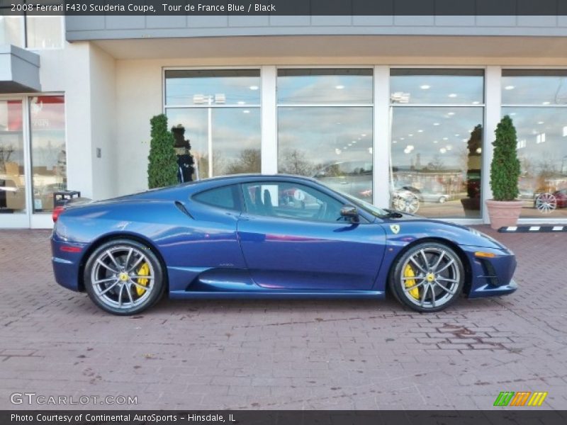  2008 F430 Scuderia Coupe Tour de France Blue