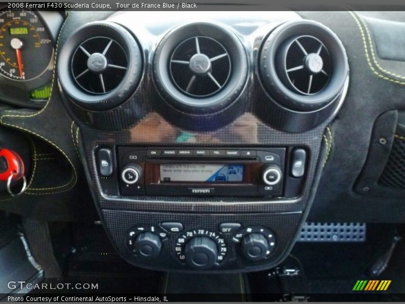 Tour de France Blue / Black 2008 Ferrari F430 Scuderia Coupe