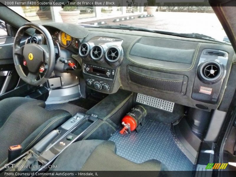 Dashboard of 2008 F430 Scuderia Coupe