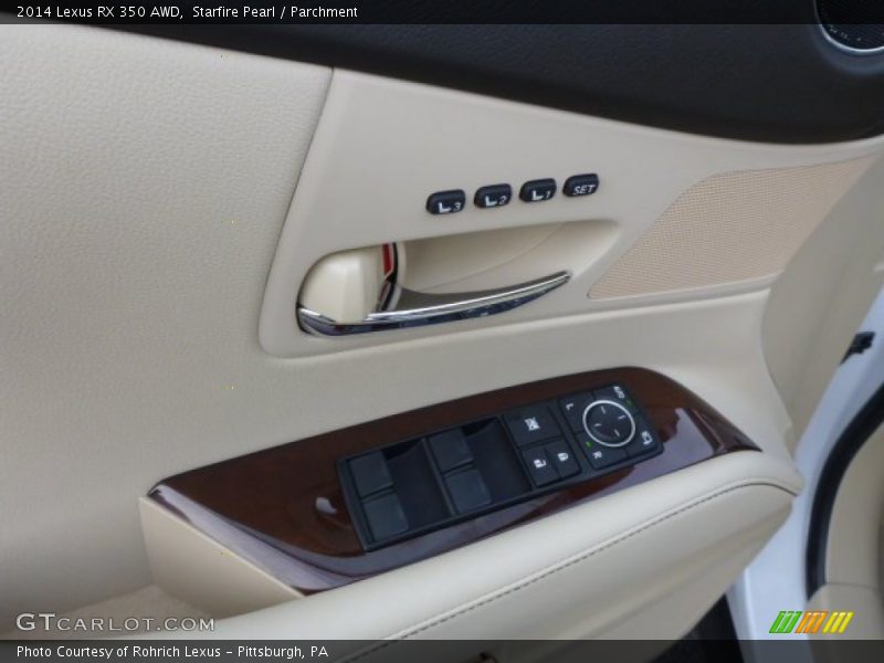 Starfire Pearl / Parchment 2014 Lexus RX 350 AWD