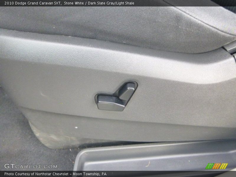 Stone White / Dark Slate Gray/Light Shale 2010 Dodge Grand Caravan SXT