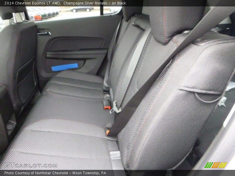 Champagne Silver Metallic / Jet Black 2014 Chevrolet Equinox LT AWD