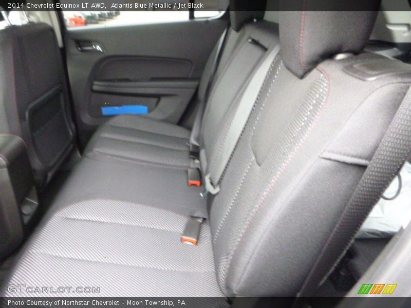 Atlantis Blue Metallic / Jet Black 2014 Chevrolet Equinox LT AWD