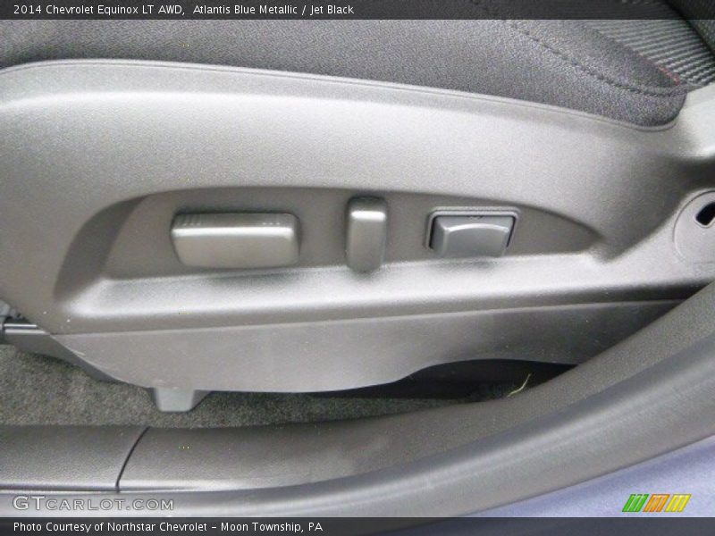 Atlantis Blue Metallic / Jet Black 2014 Chevrolet Equinox LT AWD