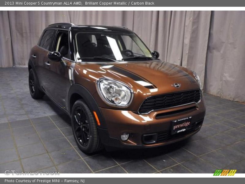 Brilliant Copper Metallic / Carbon Black 2013 Mini Cooper S Countryman ALL4 AWD