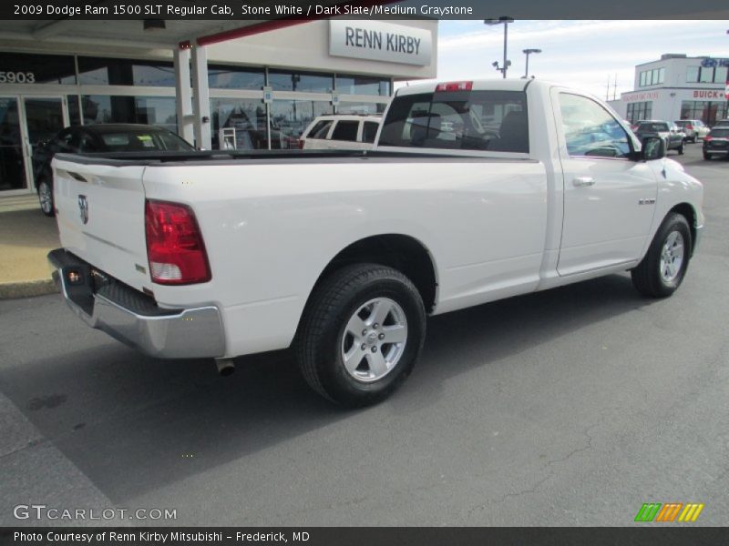Stone White / Dark Slate/Medium Graystone 2009 Dodge Ram 1500 SLT Regular Cab