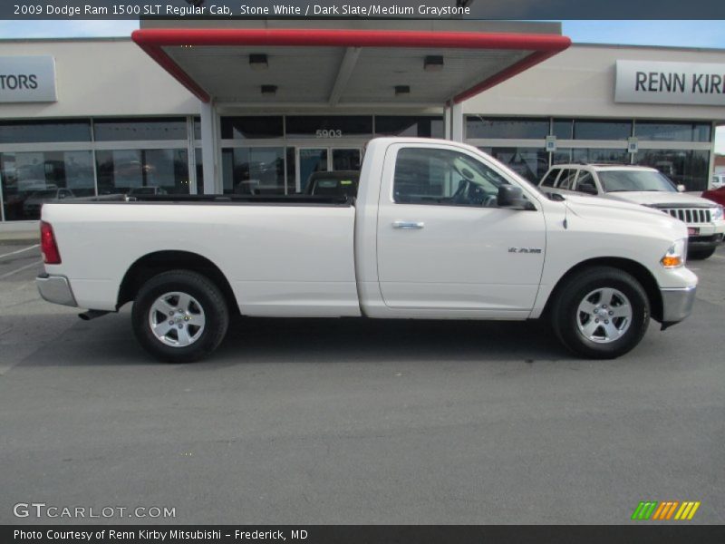 Stone White / Dark Slate/Medium Graystone 2009 Dodge Ram 1500 SLT Regular Cab