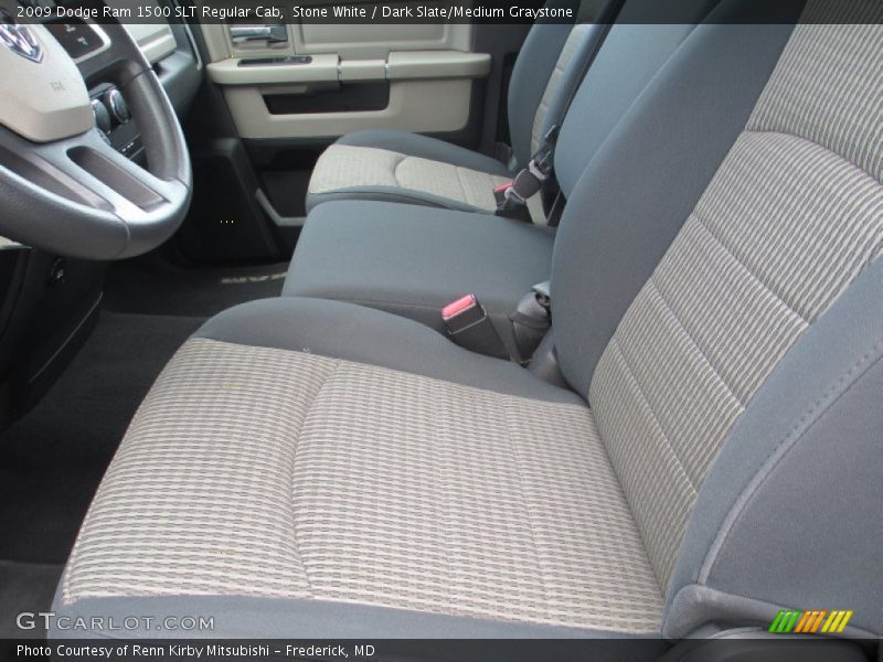 Stone White / Dark Slate/Medium Graystone 2009 Dodge Ram 1500 SLT Regular Cab