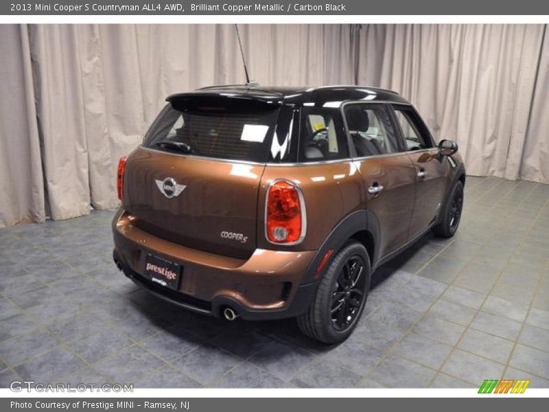 Brilliant Copper Metallic / Carbon Black 2013 Mini Cooper S Countryman ALL4 AWD