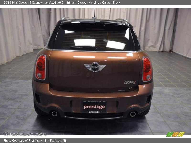 Brilliant Copper Metallic / Carbon Black 2013 Mini Cooper S Countryman ALL4 AWD