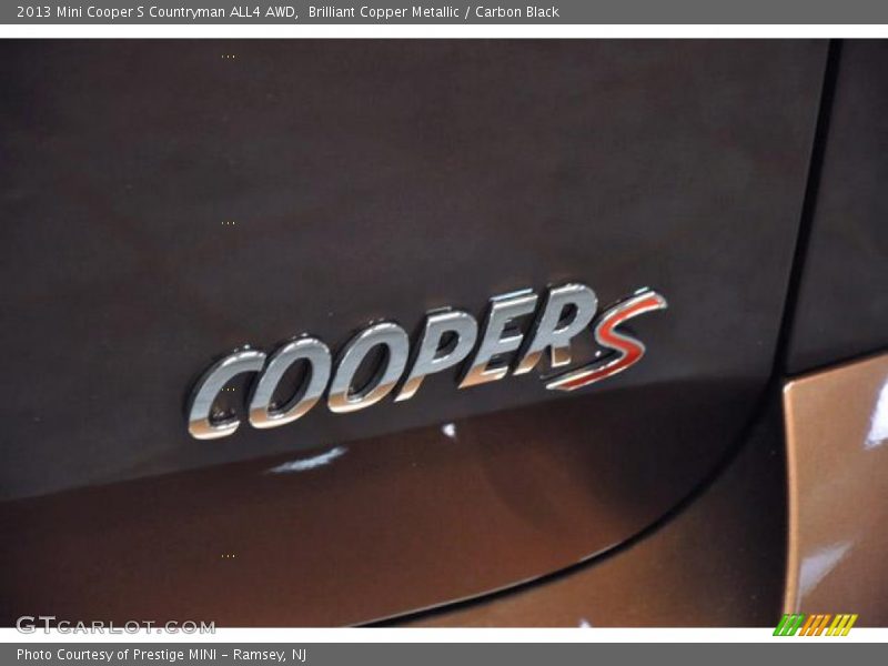 Brilliant Copper Metallic / Carbon Black 2013 Mini Cooper S Countryman ALL4 AWD