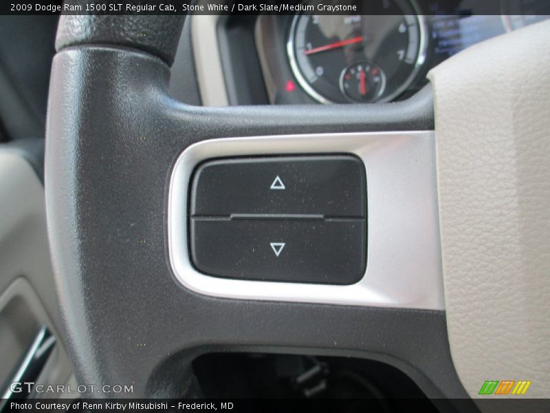 Stone White / Dark Slate/Medium Graystone 2009 Dodge Ram 1500 SLT Regular Cab
