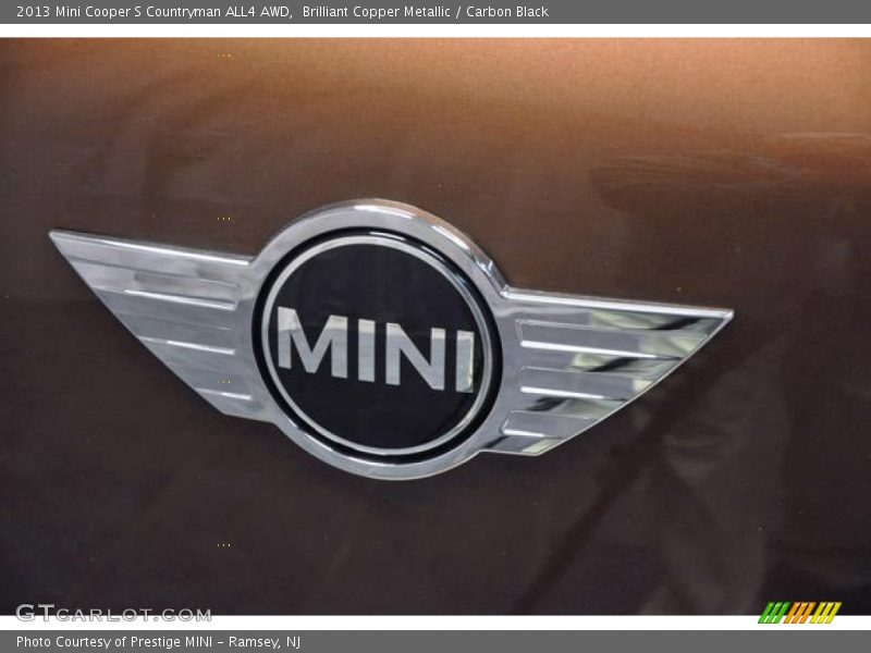 Brilliant Copper Metallic / Carbon Black 2013 Mini Cooper S Countryman ALL4 AWD