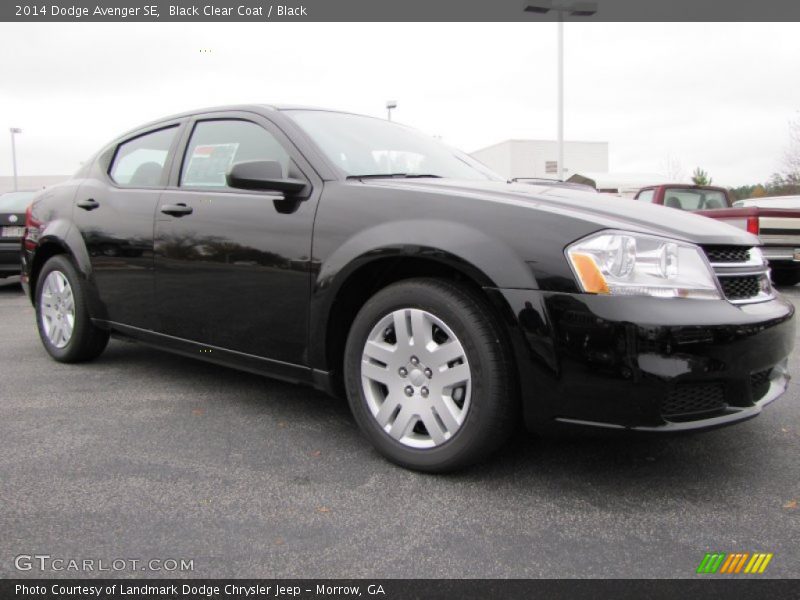 Black Clear Coat / Black 2014 Dodge Avenger SE