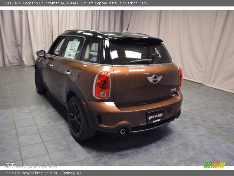 Brilliant Copper Metallic / Carbon Black 2013 Mini Cooper S Countryman ALL4 AWD