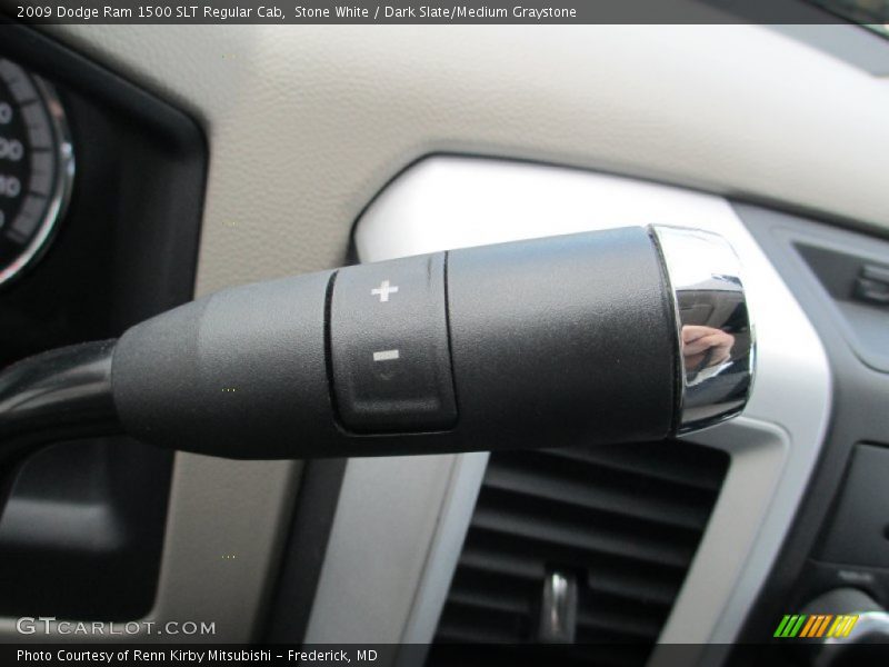 Stone White / Dark Slate/Medium Graystone 2009 Dodge Ram 1500 SLT Regular Cab