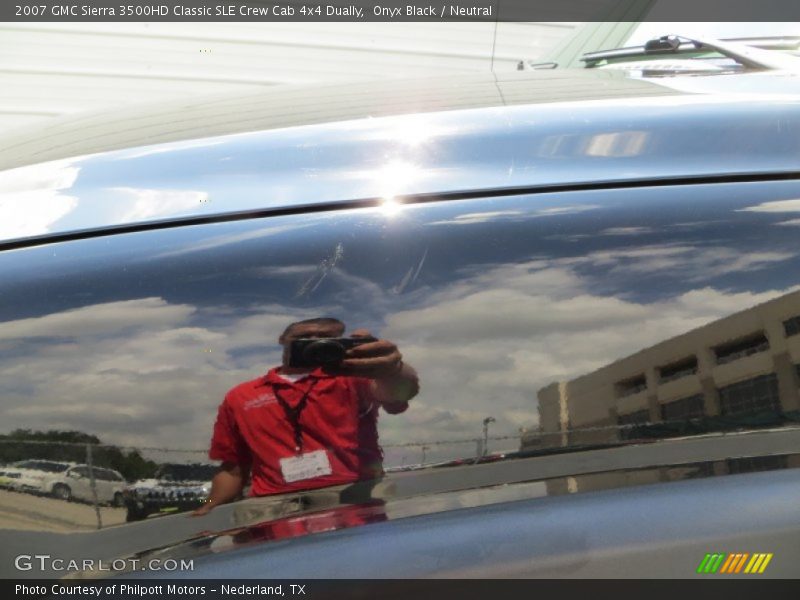 Onyx Black / Neutral 2007 GMC Sierra 3500HD Classic SLE Crew Cab 4x4 Dually