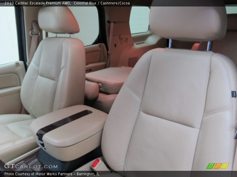 Celestial Blue / Cashmere/Cocoa 2010 Cadillac Escalade Premium AWD
