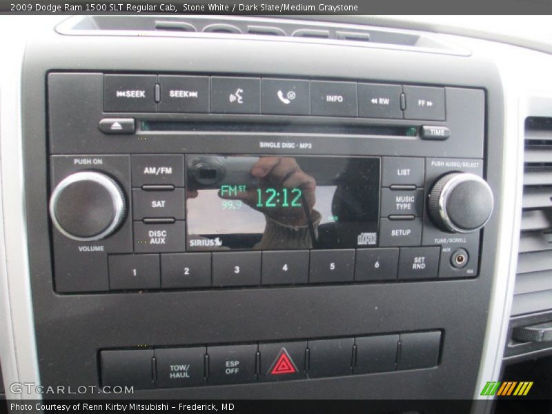 Stone White / Dark Slate/Medium Graystone 2009 Dodge Ram 1500 SLT Regular Cab