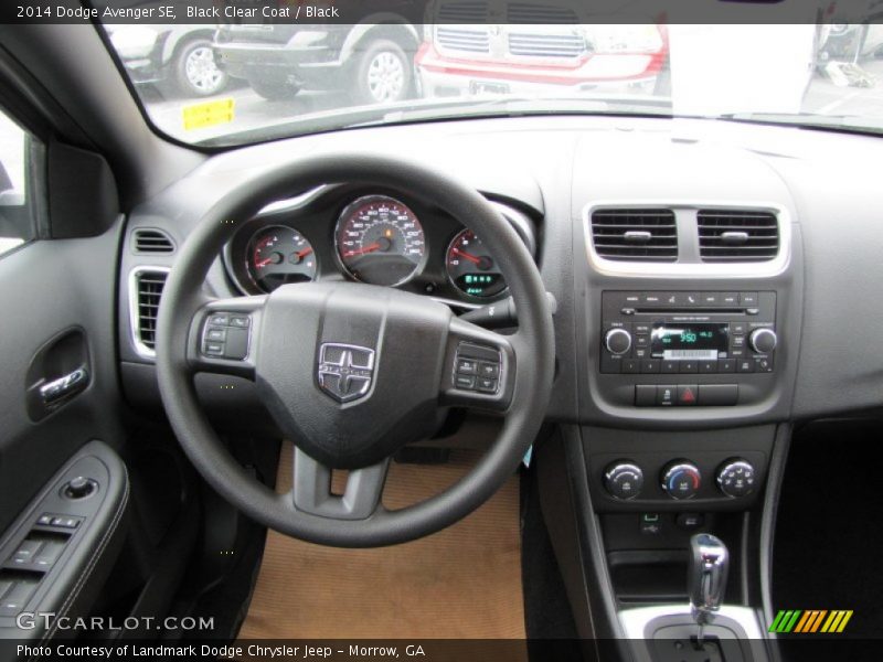 Black Clear Coat / Black 2014 Dodge Avenger SE